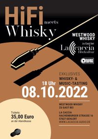 Hifi meets Whisky bei La caccia